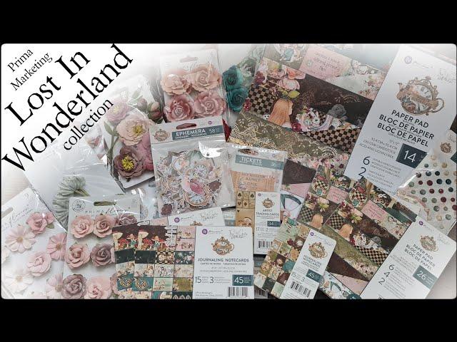 Prima Marketing Lost In Wonderland Collection | Unboxing