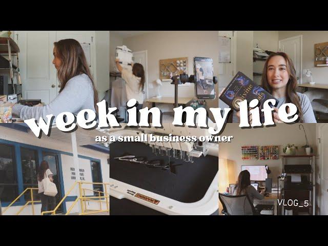 Week in My Life as a Small Business Owner