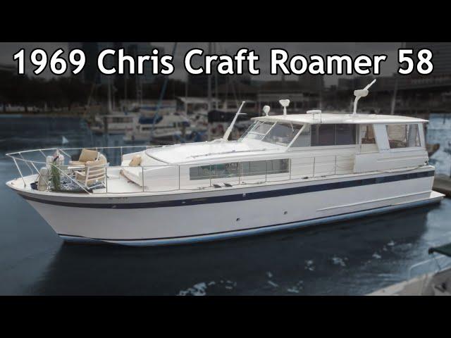 Welcome Aboard this Aluminum Chris Craft Roamer (tour and cruise)