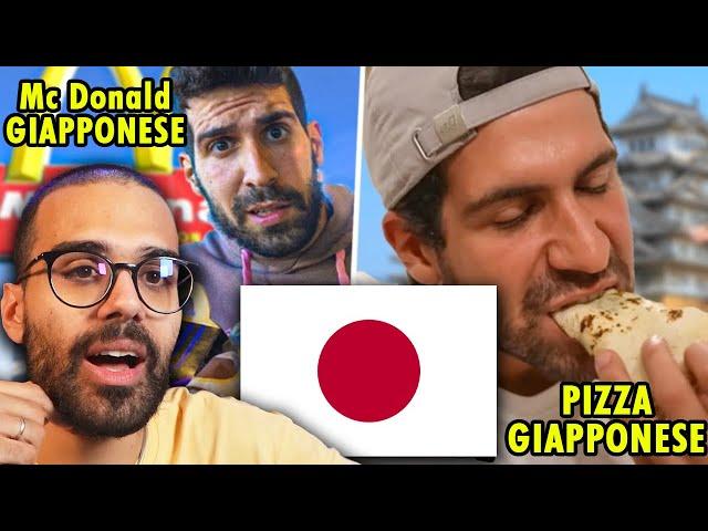 DARIO MOCCIA Reagisce a FOIS IN GIAPPONE | PIZZA GIAPPONESE/ITALIANA e Mc Donald GIAPPONESE