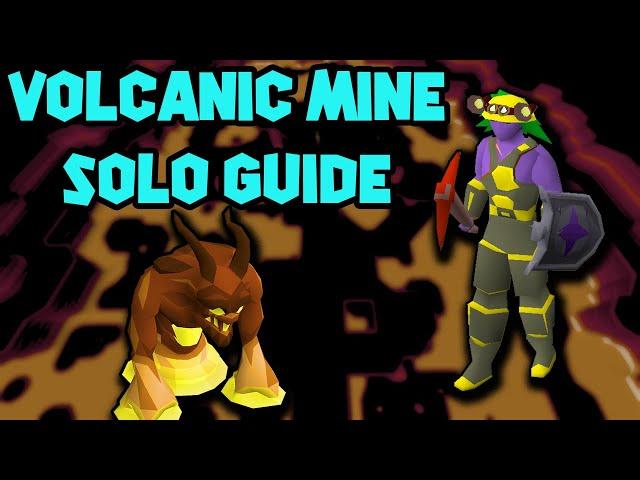 Solo Volcanic Mine Guide (OSRS Volcanic Mining Guide)