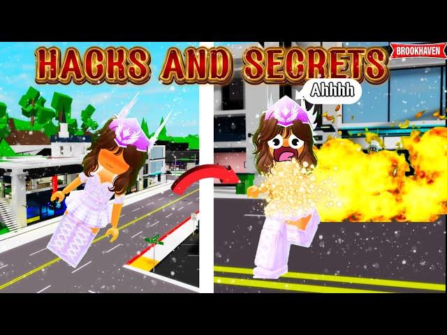 *NEW SECRET* HACKS THAT WORK IN BROOKHAVEN AND HIDDEN SECRETS