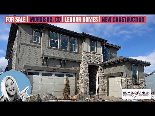 Morrison, CO | Lennar Homes | Stonehaven plan | 2,771 sq. feet + basement | Red Rocks Amphitheater