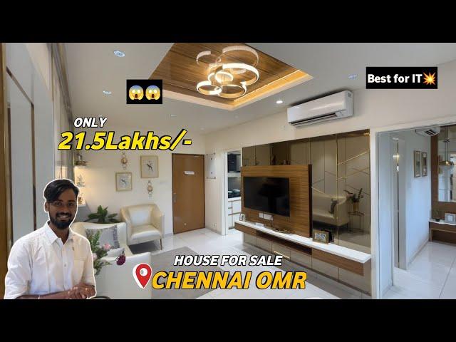 Just 21Lakhs/-House for sale in ChennaiNear Upcoming Metro & Behind IT Park