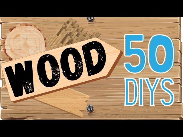 MUST SEE Wood DIYS You Will LOVE