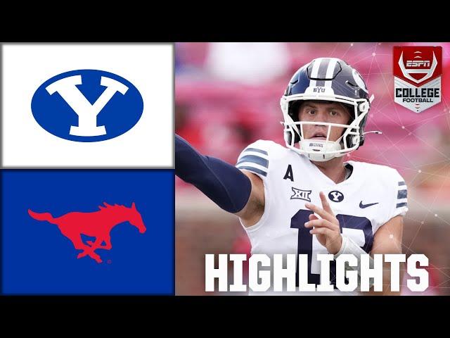 BYU Cougars vs. SMU Mustangs | Full Game Highlights | ESPN College Football