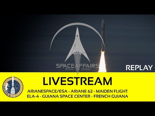 Arianespace - Ariane 62 - Maiden Flight - ELA-4 - Guiana SC - French Guiana - July 9, 2024