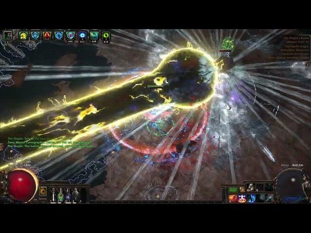 Tanking Those Uber Shaper Balls on CWDT Ice Spear, Necropolis league, 3.24