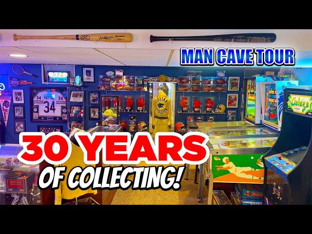 Man Cave Super Collector | Sports & Games Room Tour