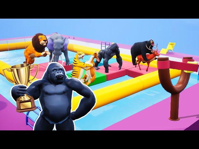 Funny Animals SWAP GAME | Funny Forest Animals Comedy Videos | 3D Animated Animal Games