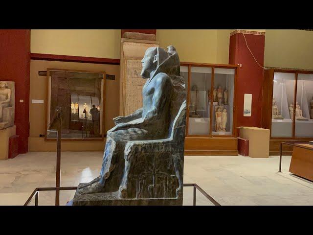 Khafre Enthroned (Khafre Statue)| Statue des Königs Chephren