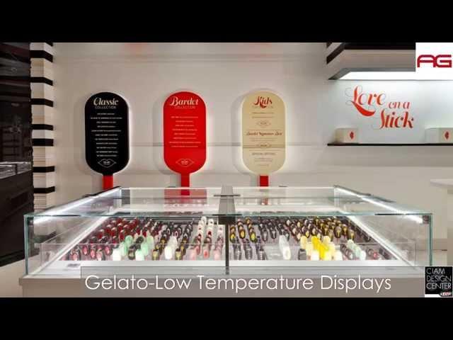 Gelato, Chocolate and Pastry Display Cases