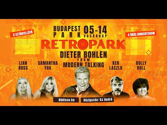 [4K] Dieter Bohlen -  Intro + Atlantis Is Calling /Live in Budapest Park, 2023.05.15./