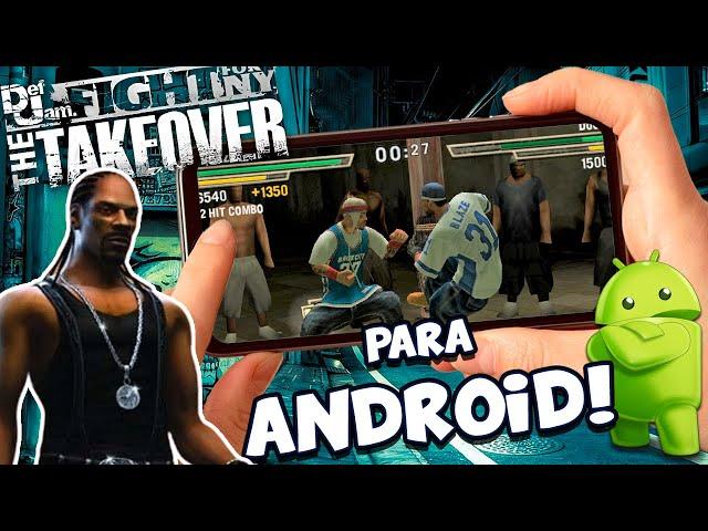 Def Jam Fight para ANDROID!  |  El MEJOR JUEGO de PELAS CALLEJERAS! GRATIS / Sin INTERNET!