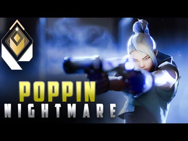 POPPIN - NIGHTMARE FOR STREAMERS | VALORANT MONTAGE #HIGHLIGHTS