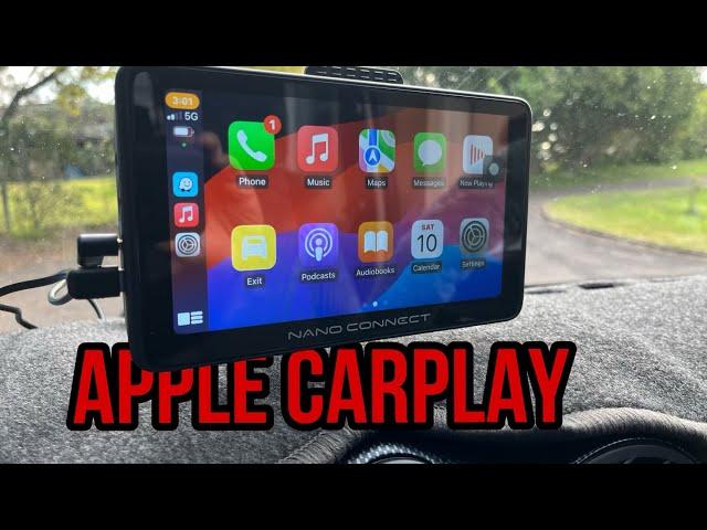 Installing the NANOCAM Apple CarPlay into the Mahindra Pikup