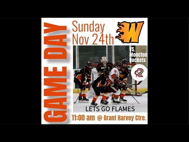 U18 AAA TNT Western Flames vs Moncton Rockets