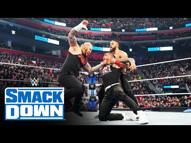 FULL SEGMENT: Solo Sikoa and Tama Tonga unite to kick Jimmy Uso out: SmackDown, April 12, 2024