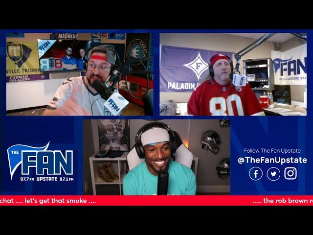 9/16 - PNP LIVE WITH ROB BROWN SHOW (THE FAN UPSTATE)