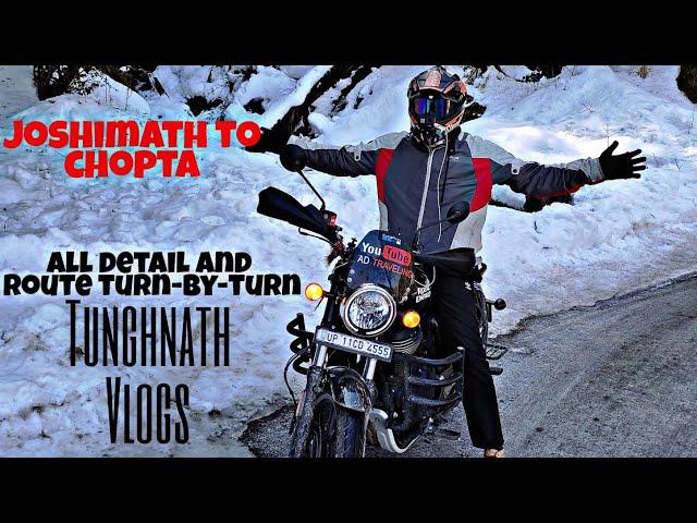 How do I get to Joshimath from Chopta? All Road details turn-by-turn #uttarakhand // episode:04