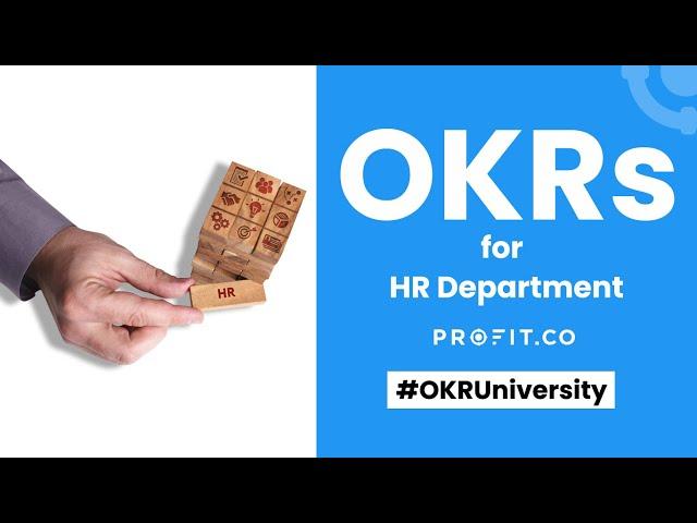 Get started with OKRs in your HR Department | Profit.co Demo