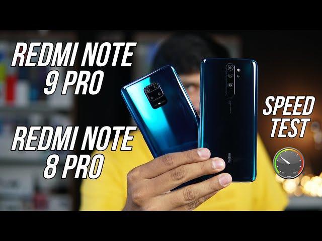 Redmi Note 9 Pro vs Redmi Note 8 Pro Speed Test Comparison - Surprising!