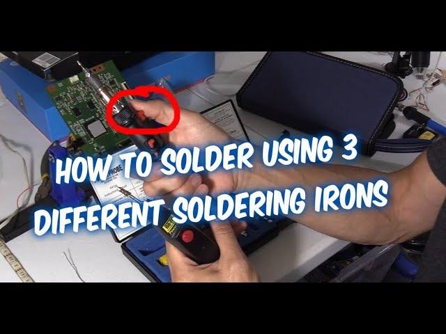 3 Must Have Soldering irons- Iso-tip pro vs Butane Power Probe vs Tekworthy Solder iron kit