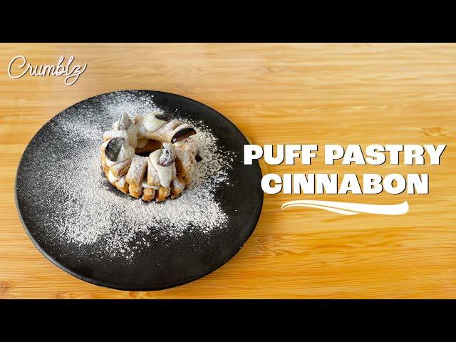 Easy Puff Pastry Cinnabon Recipe | Irresistible Dessert Treat 