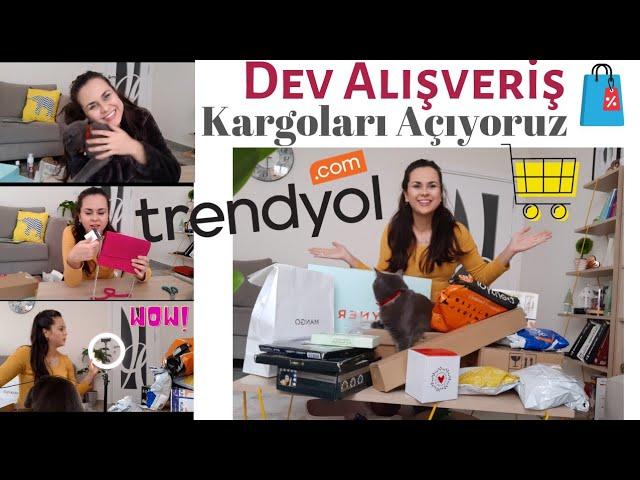 Büyük #indirim Alışverişi  #Trendyol Alışverişi | Gelen #Kargolarıaçıyoruz| Dev #Alışveriş Videosu