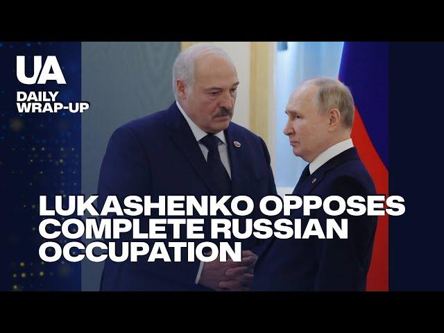 Lukashenko won't accept full Russian occupation of Belarus