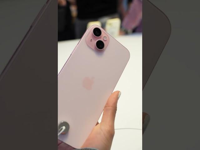 The Pink iPhone 15  #tailormadetech #apple #pinkiphone #iphone15pink #pinkiphone15 #shorts