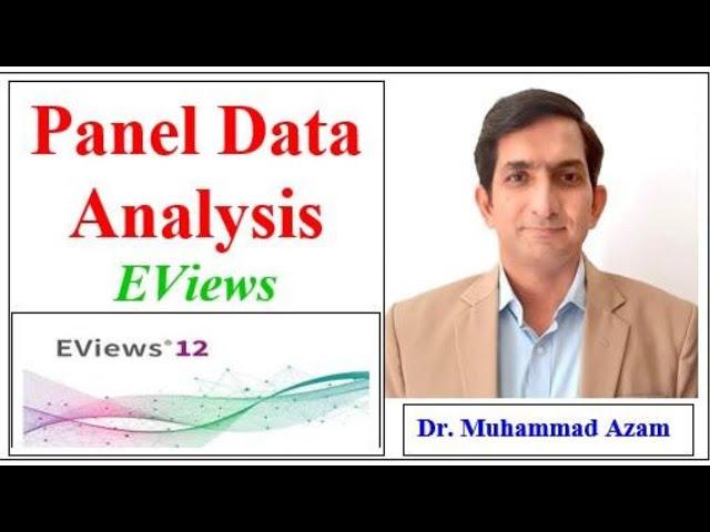 Panel Data Regression in EViews | Panel Data Analysis | Panel Data Regression Models | Hausman test