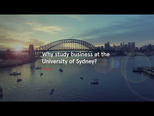 Study business abroad at the University of Sydney