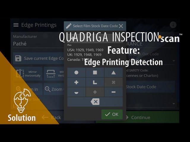 INSPECTIONscan new feature: Edge Printing Detection