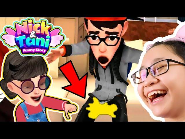 Nick And Tani - Nick wet his PANTS!!! - A Major Leak!!!