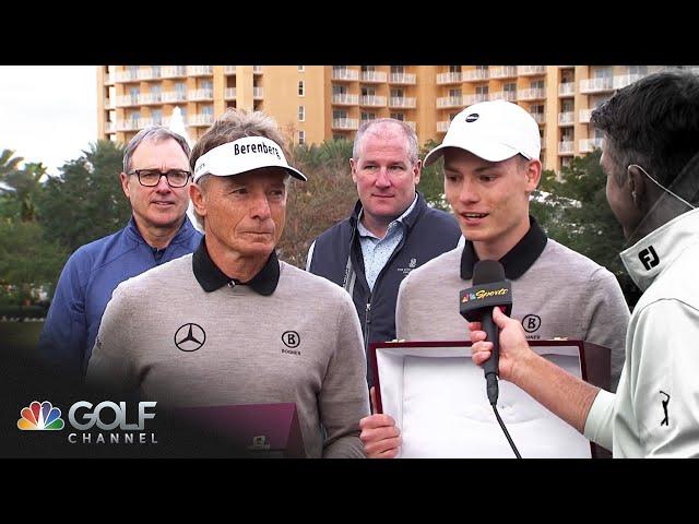 Victorious Langers: Won't take Tiger, Charlie Woods long to win PNC | Golf Central | Golf Channel