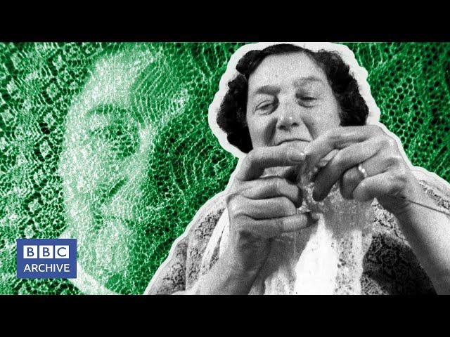 1964: SHETLAND SHAWLS are more valuable than GOLD | Tonight | Fashion | BBC Archive