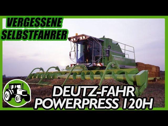 Deutz-Fahr PowerPress 120H  | Forgotten self-drivers #3 