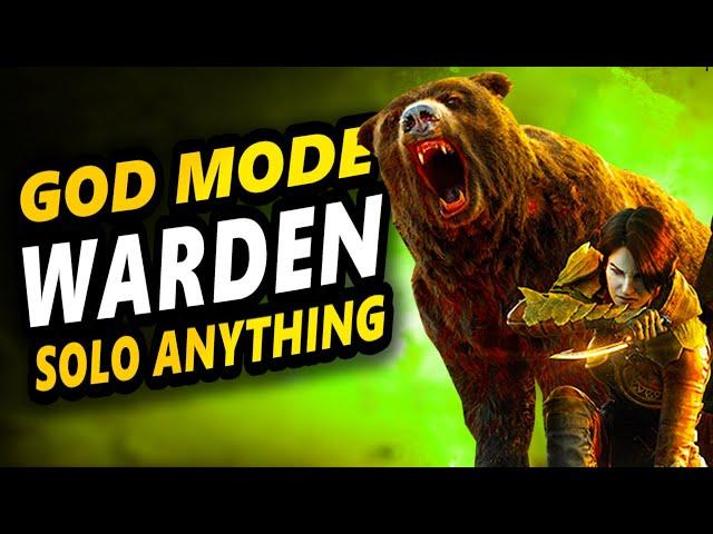 Strongest Warden Ever - The NEW Solo God Mode Stamina Warden