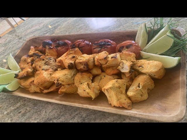 Perfect Chicken Kabob Recipe I Joojeh Kabob I How to Make Chicken Kabob chef kooroush cooking