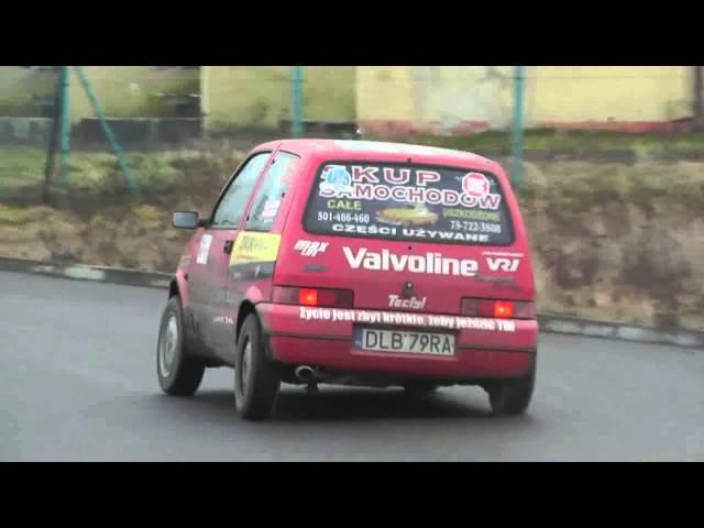 III Rajdowa WOŚP Bolesławiec 2014 - Rafał Sawicki / Bartosz Lencewicz - Fiat Cinquecento