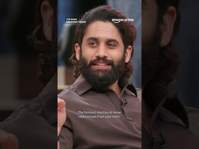 Naga Chaitanya's Hilarious Interaction With His Mom  | The Rana Daggubati Show #primevideoindia