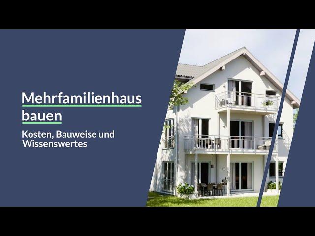 Mehrfamilienhaus bauen