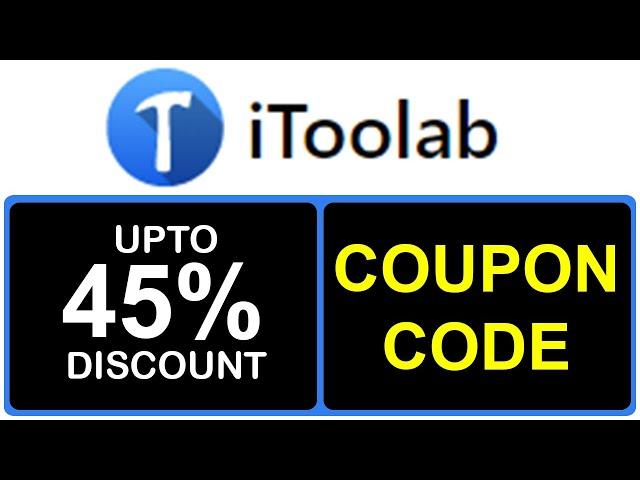 iToolab Coupon  | itoolab.com Code