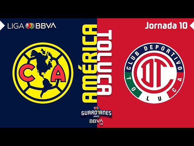 Resumen y Goles | América vs Toluca | Liga BBVA MX - Guardianes 2020 - Jornada 10