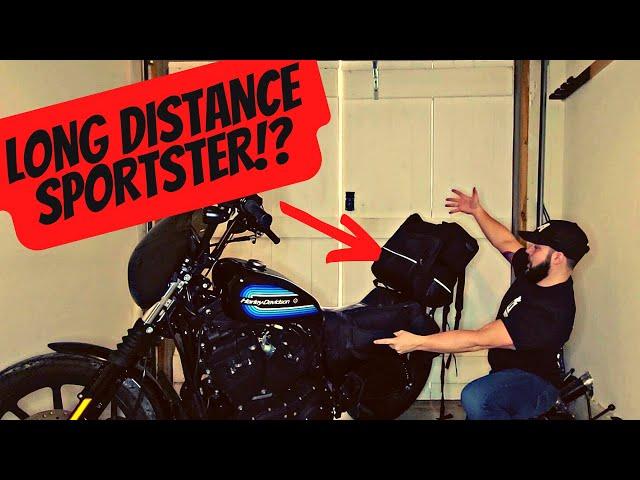 HOW to TRAVEL Long Distance on a Harley Sportster!?