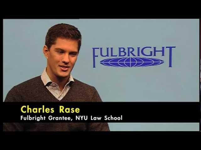 Law School in the US (LLM at NYU): Charles Rase