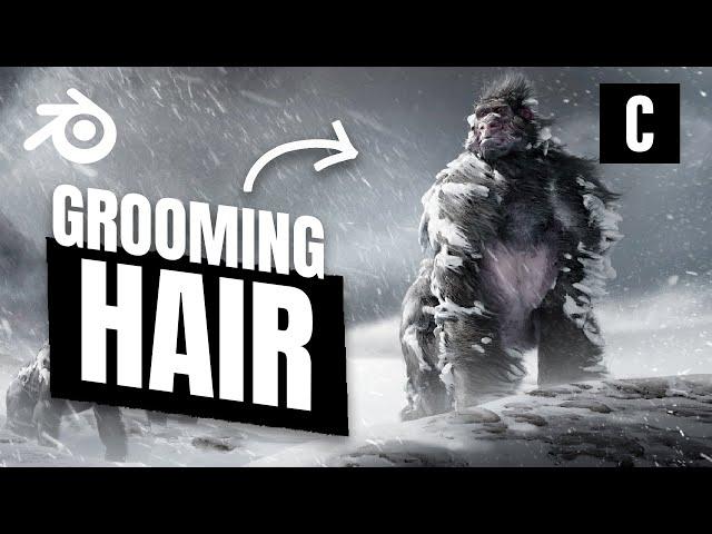 Grooming Hair In Blender