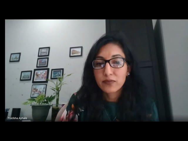 Curtain raiser webinar GMG Job Interview help initiative. Pratibha Aphale, VP Information Security