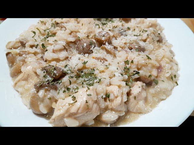 How to Make Creamy Chicken and Mushroom Risotto | Episode #20